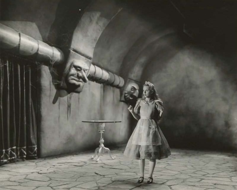 Gorgeous Photos of Charlotte Henry from the Filming of &;Alice in Wonderland (1933)&; Movies