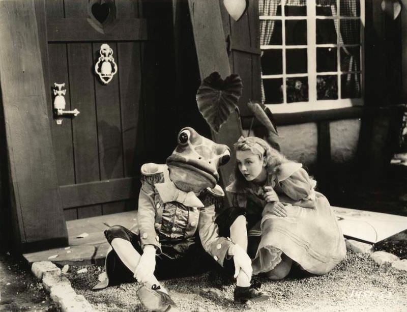 Gorgeous Photos of Charlotte Henry from the Filming of &;Alice in Wonderland (1933)&; Movies