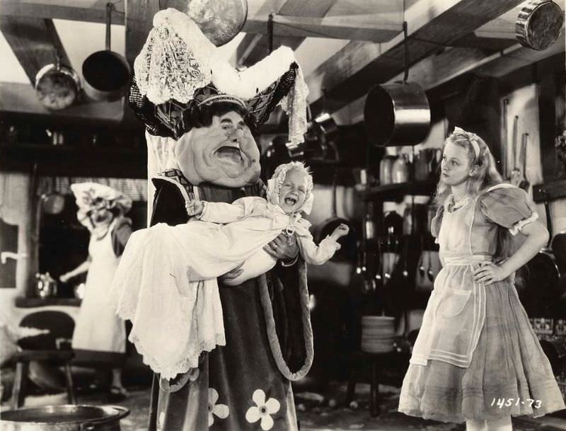 Gorgeous Photos of Charlotte Henry from the Filming of &;Alice in Wonderland (1933)&; Movies