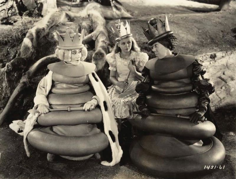 Gorgeous Photos of Charlotte Henry from the Filming of &;Alice in Wonderland (1933)&; Movies