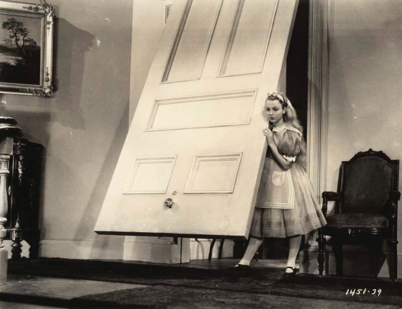 Gorgeous Photos of Charlotte Henry from the Filming of &;Alice in Wonderland (1933)&; Movies