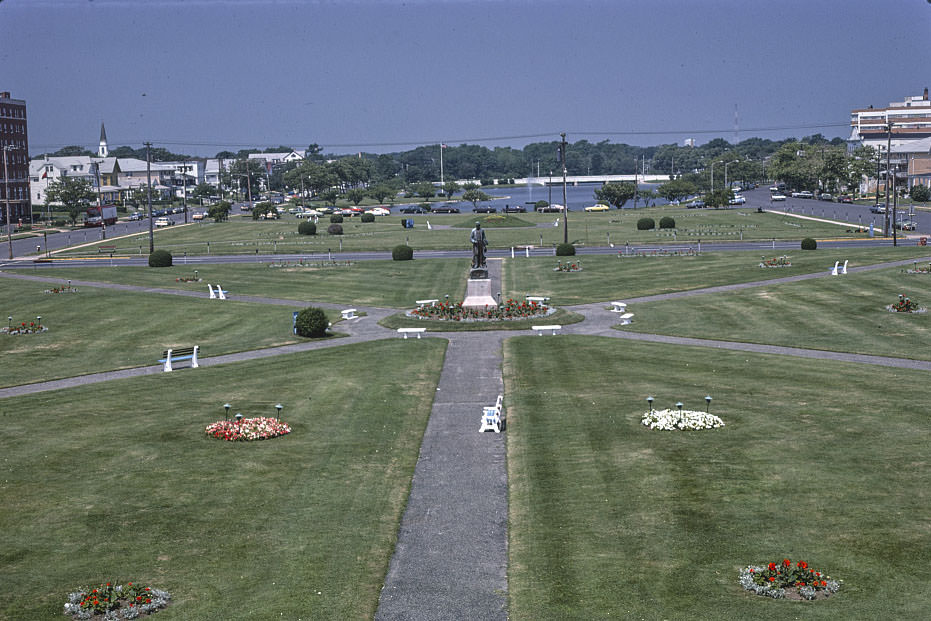 #14 Approach to boardwalk and Convention Hall, Asbury Park, New Jersey, 1978