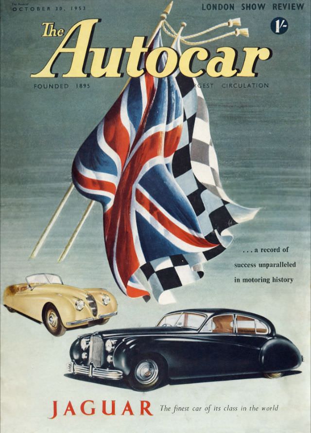 #11 The Autocar magazine cover, October 30, 1953
