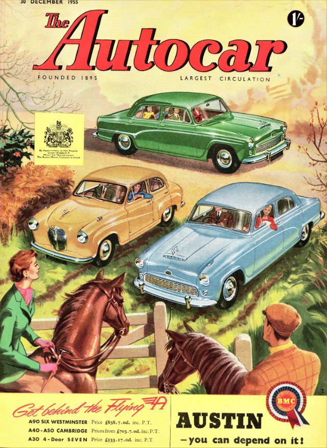 #16 The Autocar magazine cover, December 30, 1955