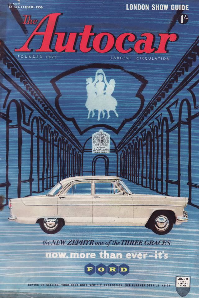 #19 The Autocar magazine cover, October 12, 1956