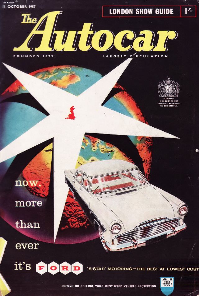 #23 The Autocar magazine cover, October 11, 1957
