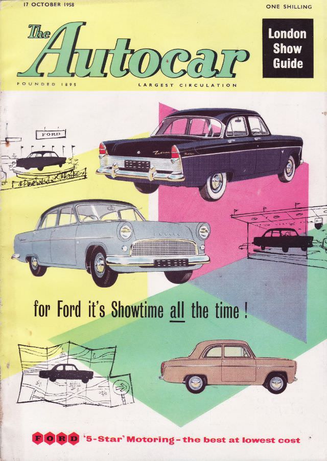 #26 The Autocar magazine cover, October 17, 1958