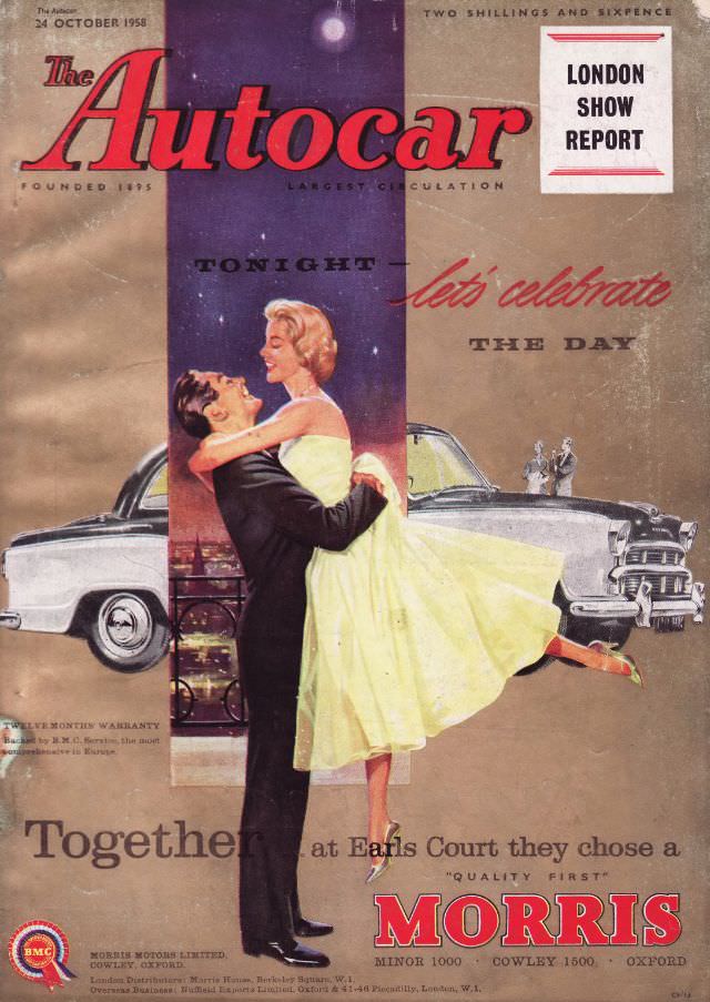 #27 The Autocar magazine cover, October 24, 1958