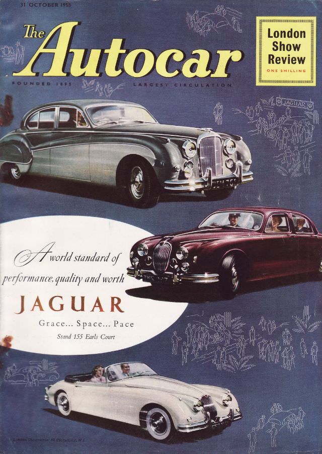 #28 The Autocar magazine cover, October 31, 1958