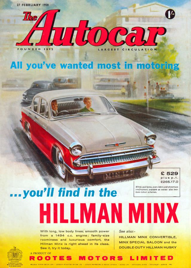 #30 The Autocar magazine cover, February 27, 1959