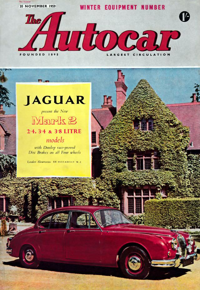 #32 The Autocar magazine cover, November 20, 1959