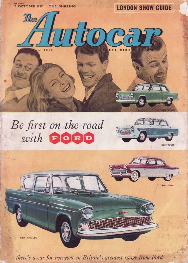 #34 The Autocar magazine cover, October 16, 1959