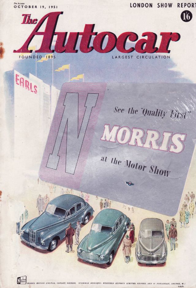 #5 The Autocar magazine cover, October 19, 1951
