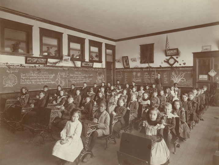 #18 Emerson School, interior, 1905