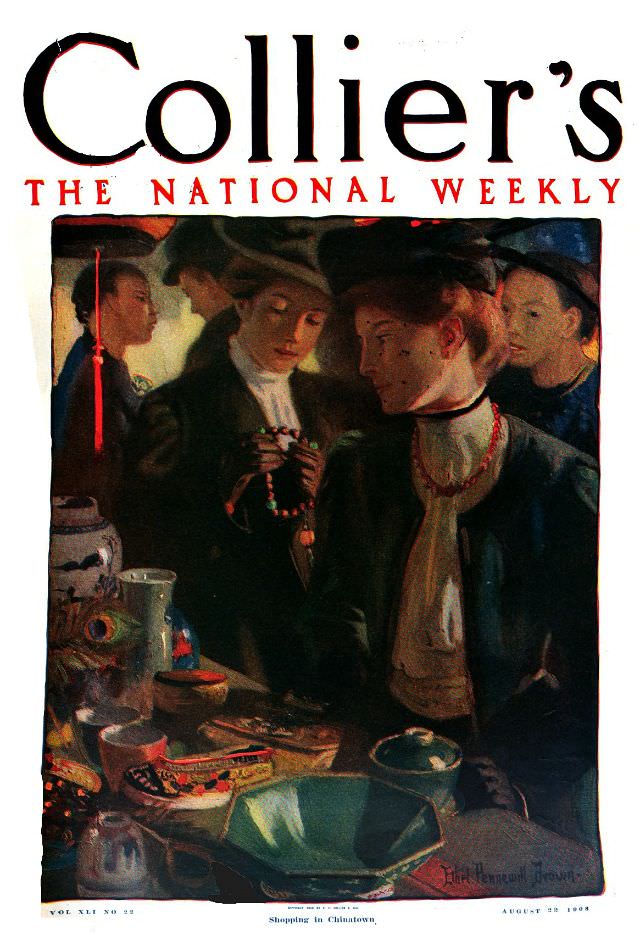 #15 Collier’s magazine, August 22, 1908