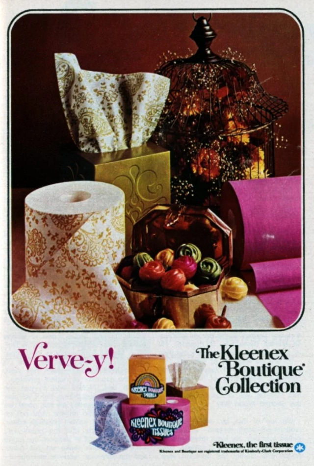 #12 The Lost era of Colored Toilet Papers from the 1950s to 1970s #12 Vintage Ads