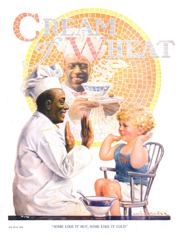 Frank L. White: Story of the Chef behind the Cream of Wheat&;s Mascot Vintage Ads
