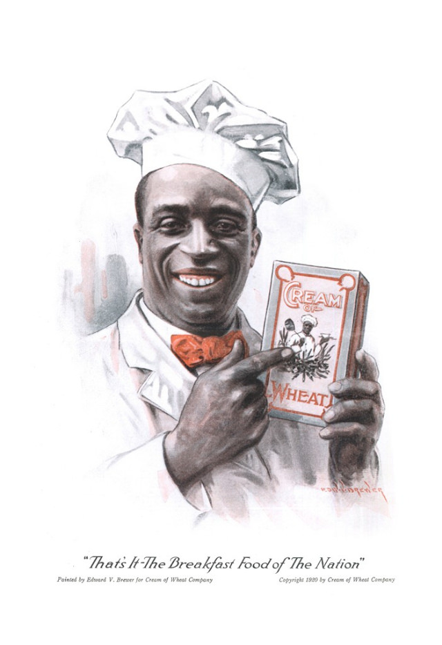 Frank L. White: Story of the Chef behind the Cream of Wheat&;s Mascot Vintage Ads