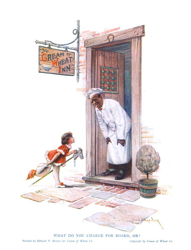 Frank L. White: Story of the Chef behind the Cream of Wheat&;s Mascot Vintage Ads