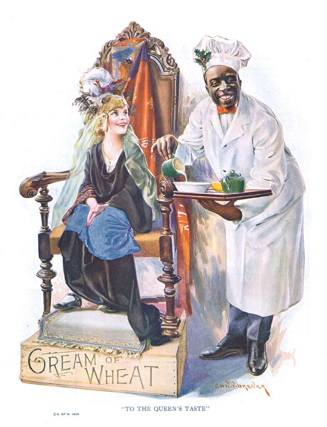 Frank L. White: Story of the Chef behind the Cream of Wheat&;s Mascot Vintage Ads