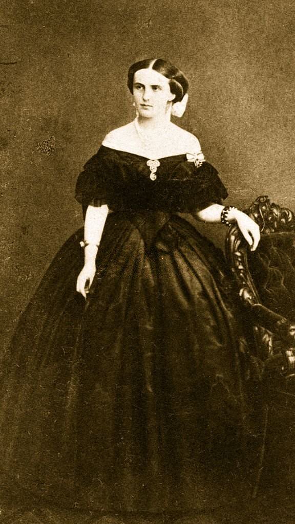 #16 Marie, Princess of Prussia, the wife of Prince Frederick Charles of Prussia. She was born Marie of Anhalt, 1860