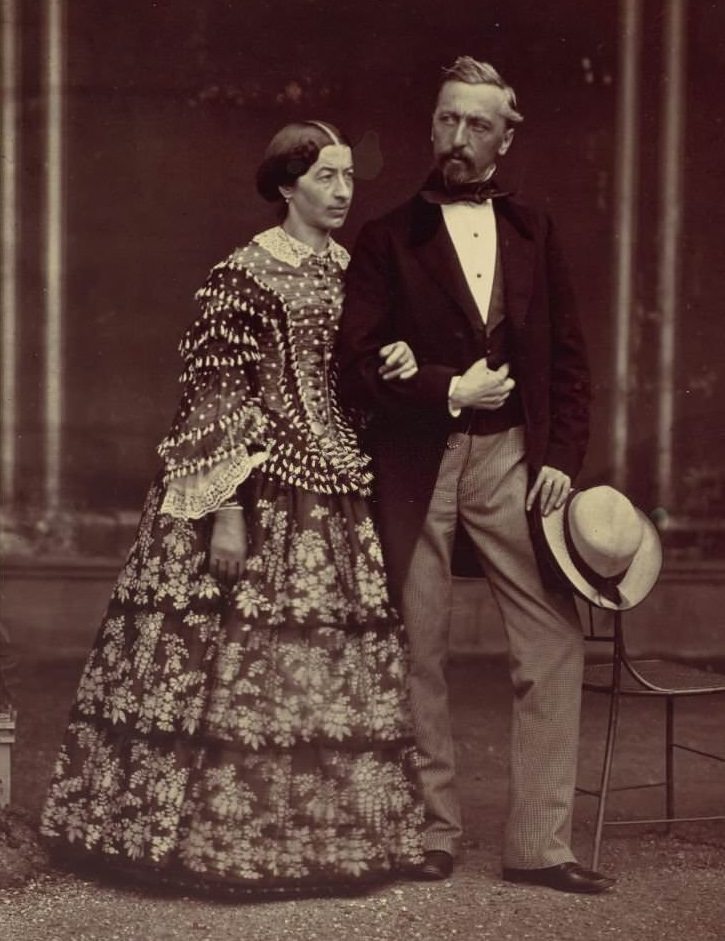 #35 Mathias and Elise Hoeusermann, 1860s