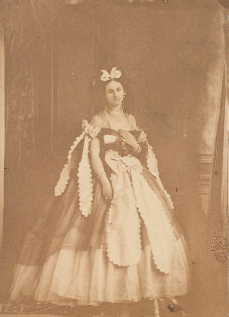 #50 The Coup Ribbons, 1860s.