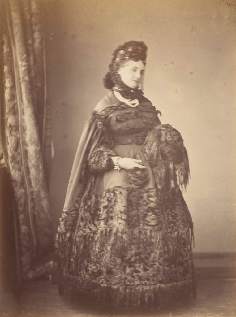 #63 Le Caracul (L’Astrakhan), 1860s.