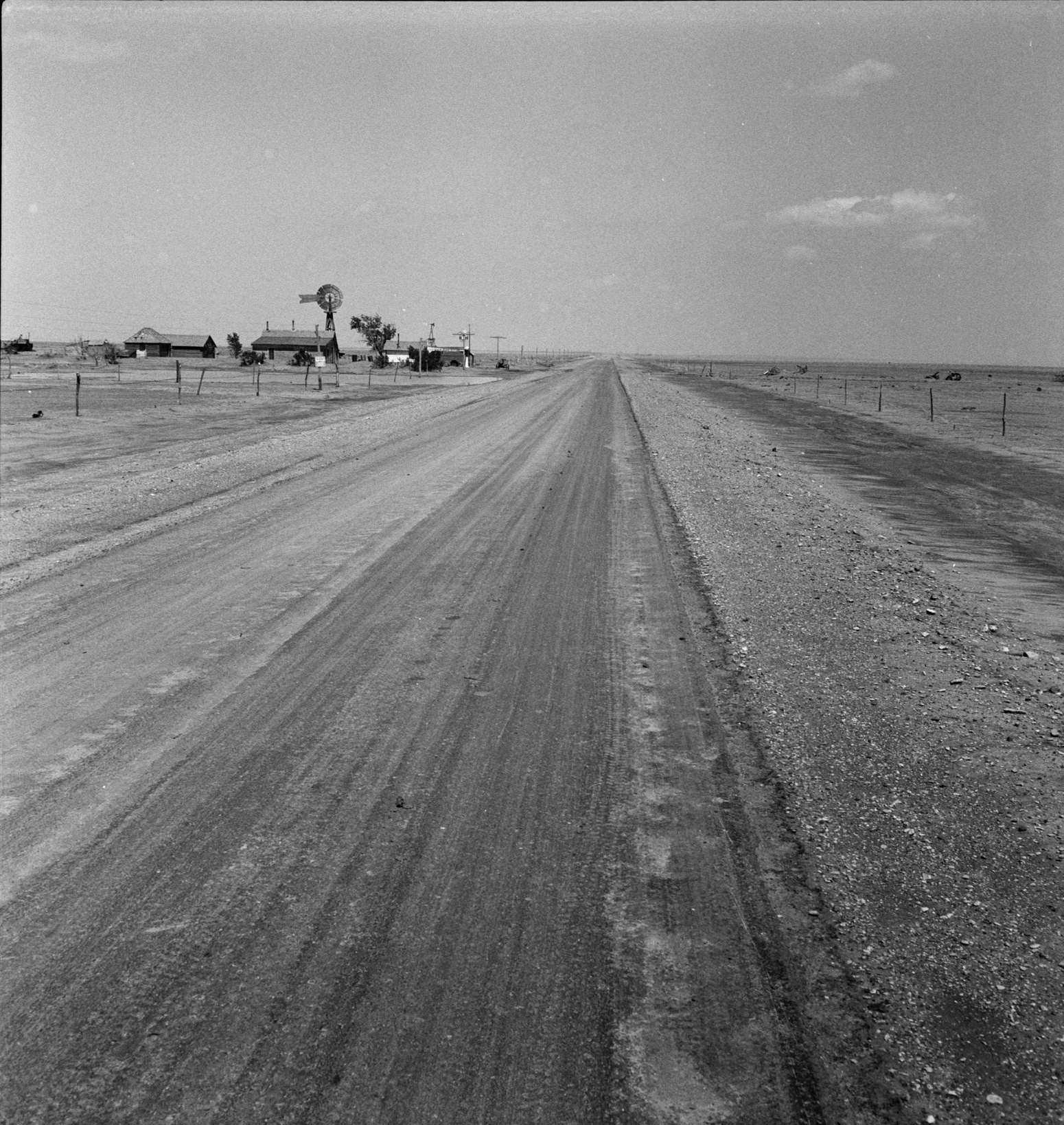 #25 Blowing dust in the Oklahoma Panhandle, 1930s