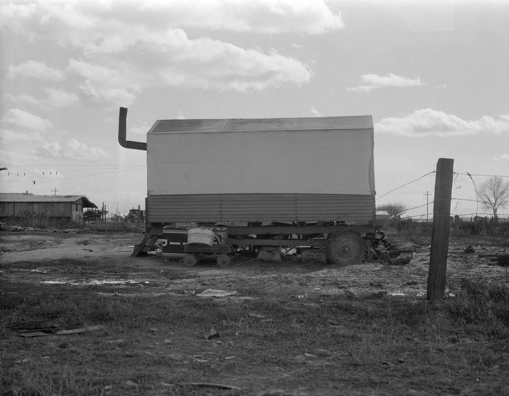 #4 Dust bowl refugees living in camps in California, 1934