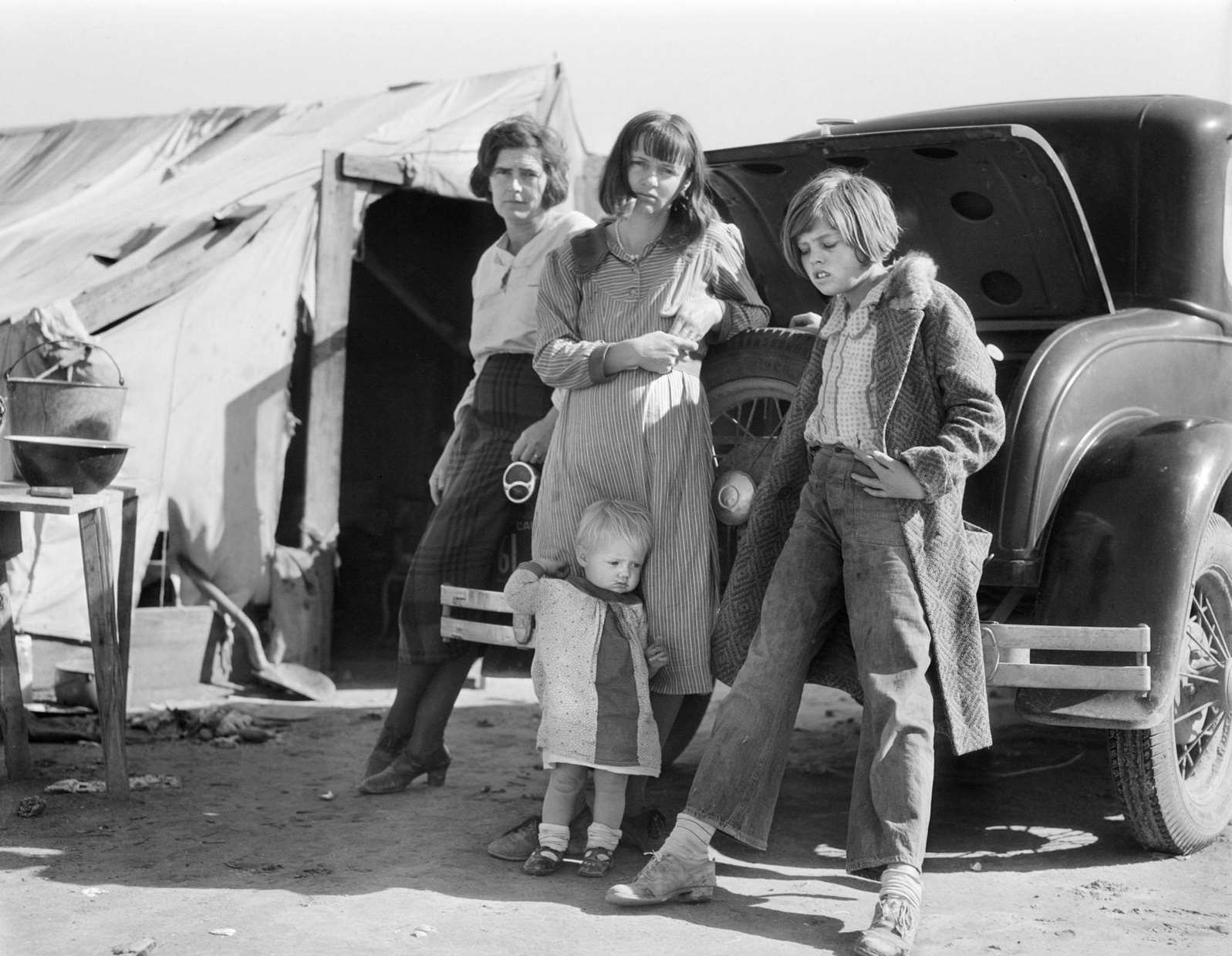 #70 Drought Refugees, California, 1930s
