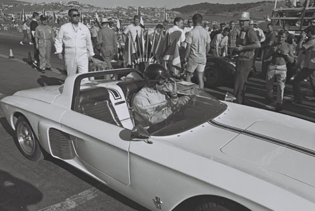 #6  Ford Mustang I at the 1962 Pacific Grand Prix #6 Vehicles & Transportation