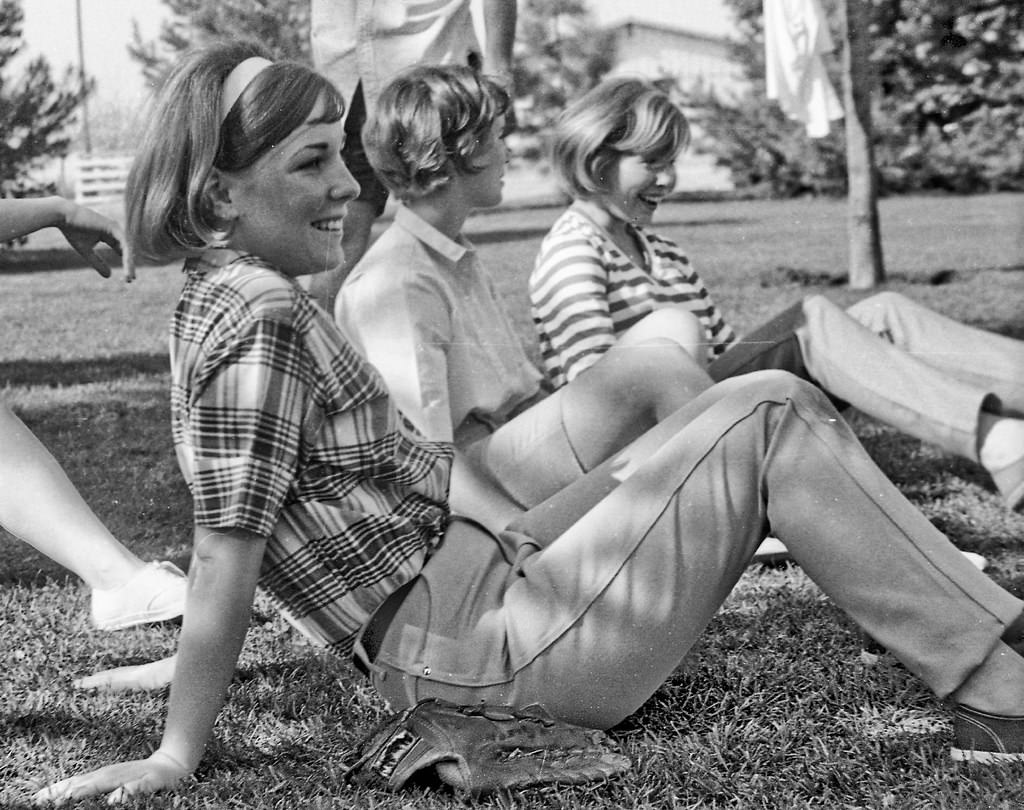#118 Student Picnic, Fresno College, spring 1966.