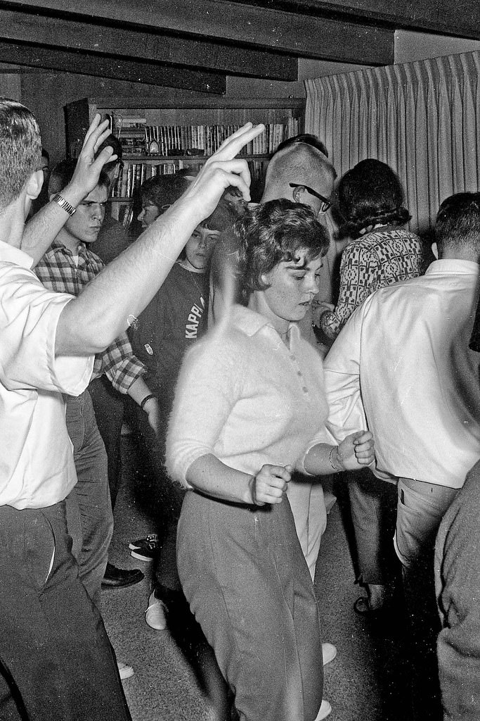 #13 Dancing the afternoon away, at Fresno State College, 1963