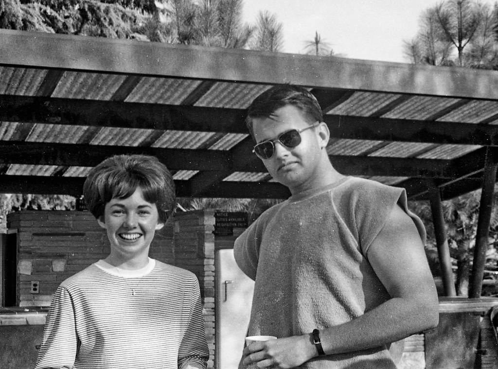 #135 Student Picnic, Fresno College, spring 1966