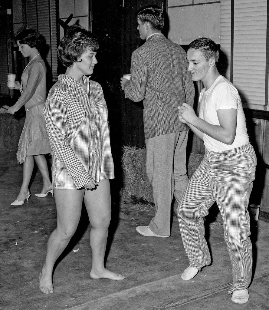 #52 Costume party, John S. and date, 1963