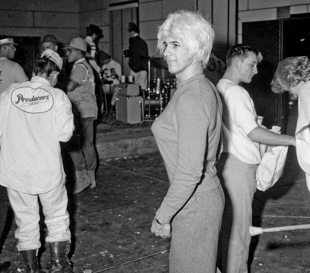 #55 Costume party, Richard “Rachael”, 1963