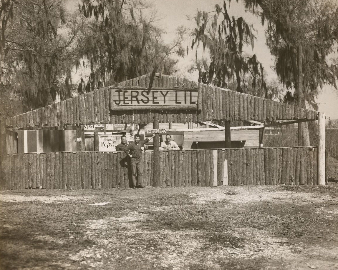 #15 Jersey Lil booth, 1950s