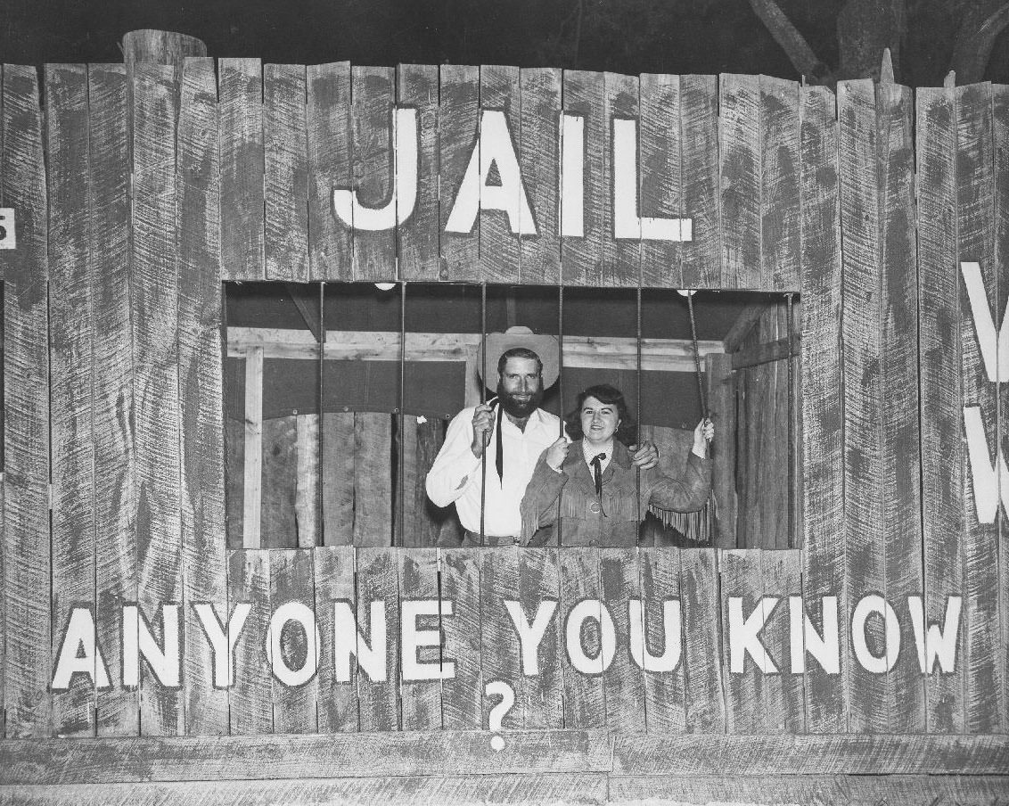#19 Jail booth, 1950s
