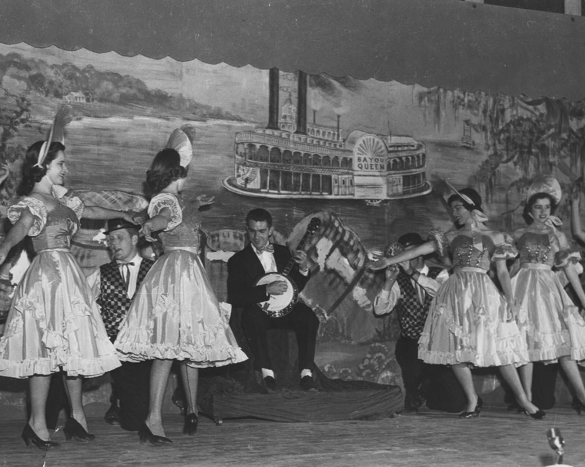 #25 Student performance of Bayou Queen musical, 1950s
