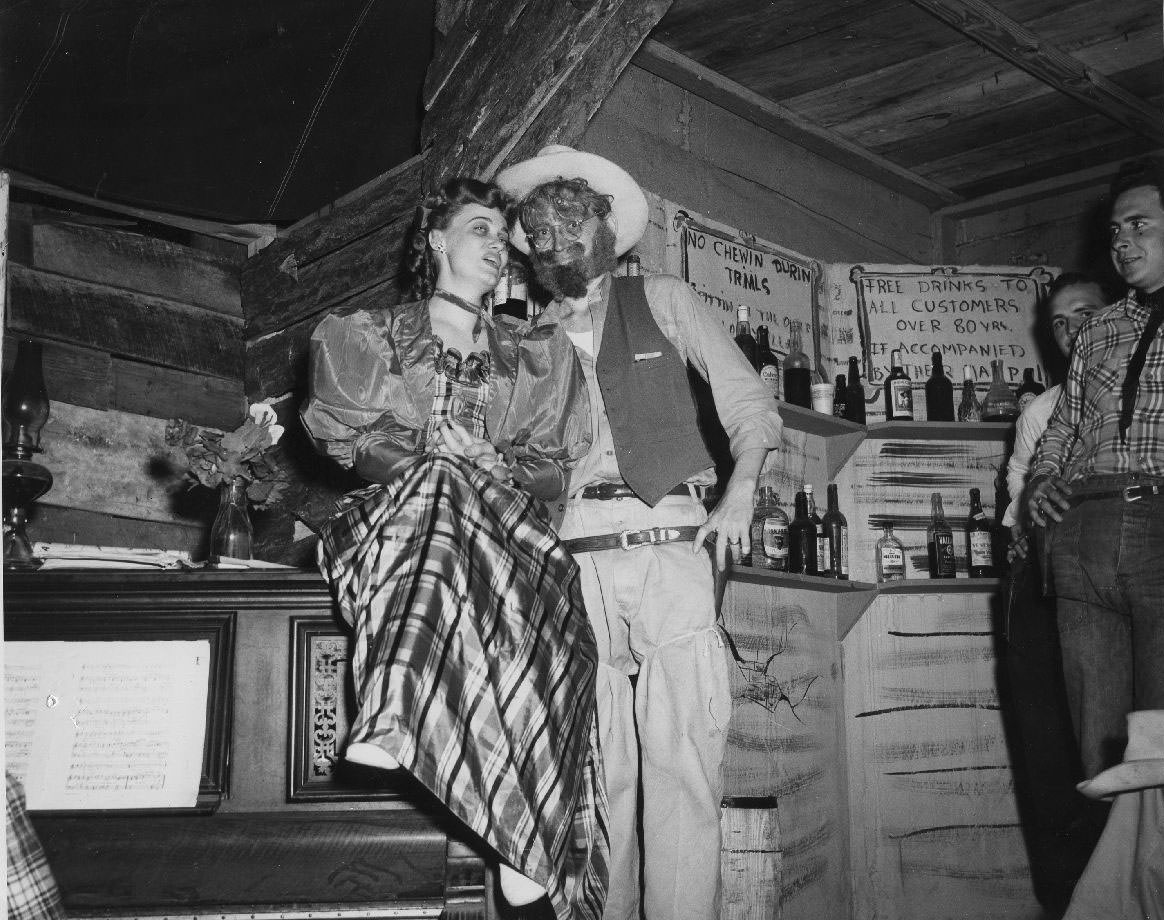 #36 Students in costume, 1950s