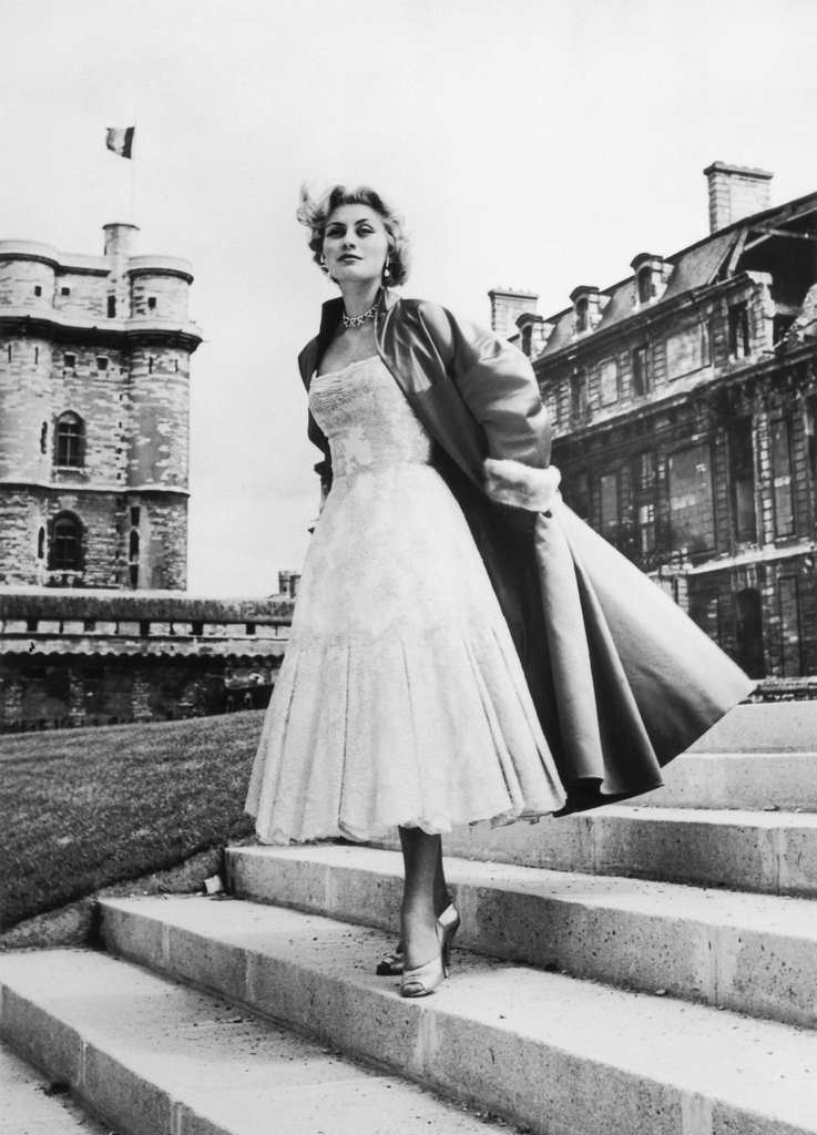 #114 An Ensemble By Jacques Fath Paris 1955