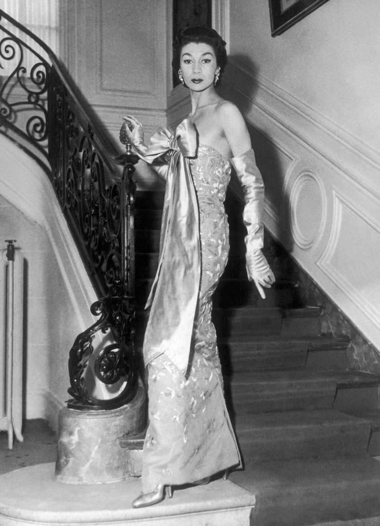 #81 An Evening Dress by Jacques Fath.