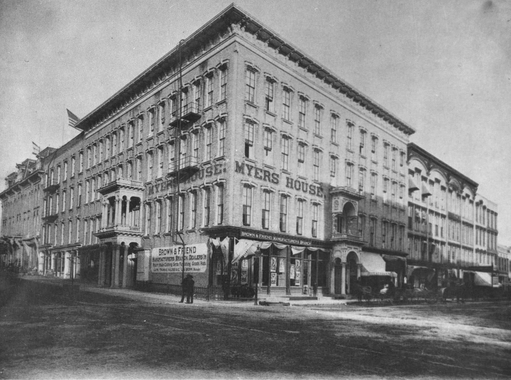 #66 Myers House Hotel, 1880