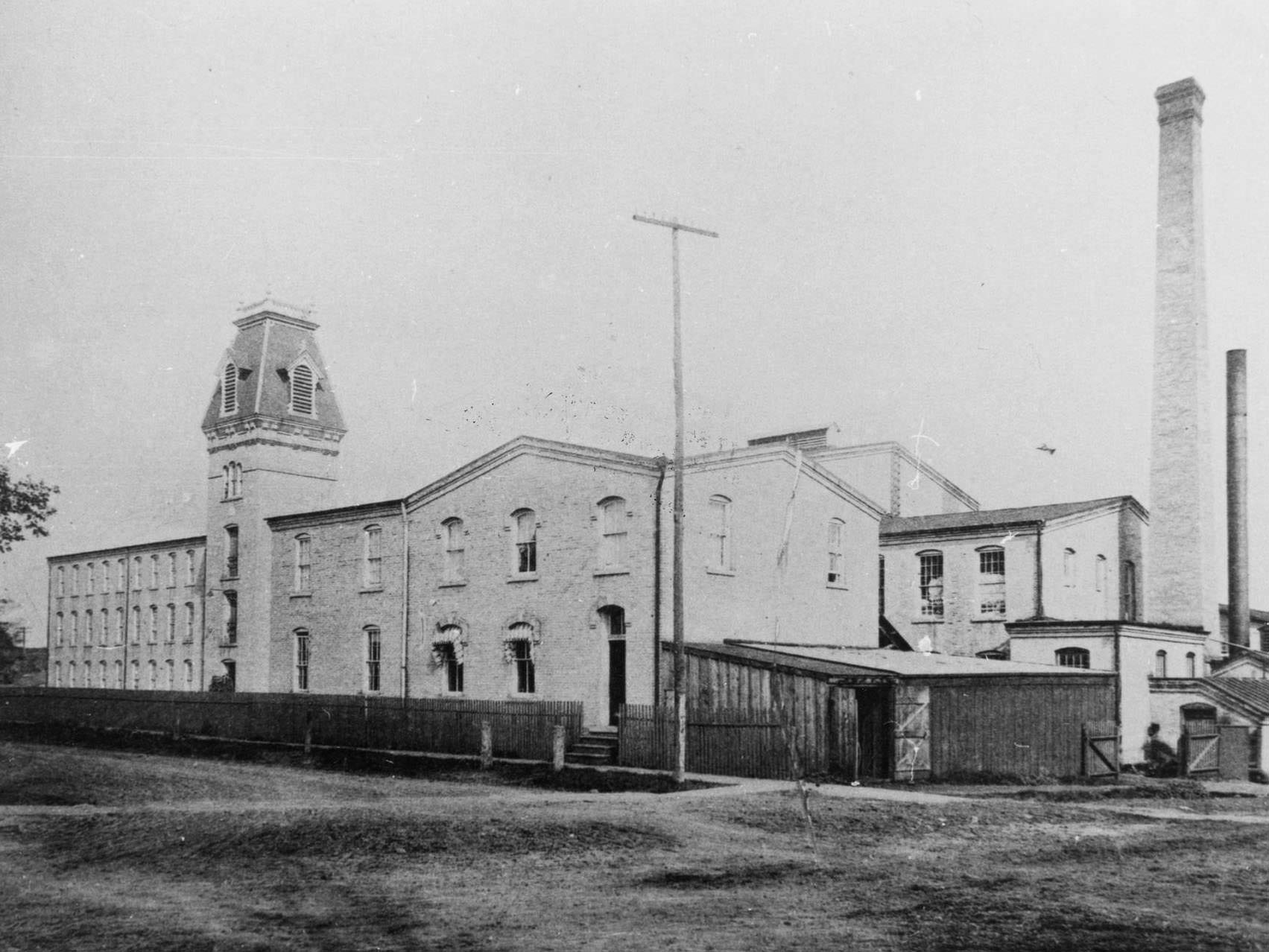 #71 Janesville Cotton Mills building at 216-220 North Franklin Street, 1888