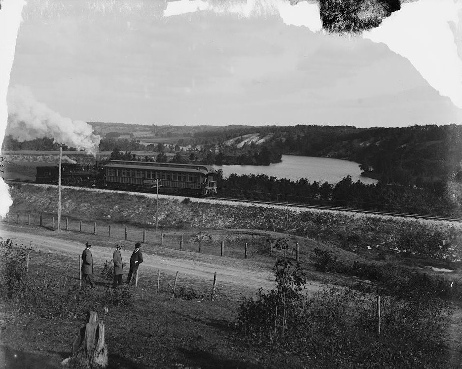 #95 Janesville, Rock River Valley above city, 1880s