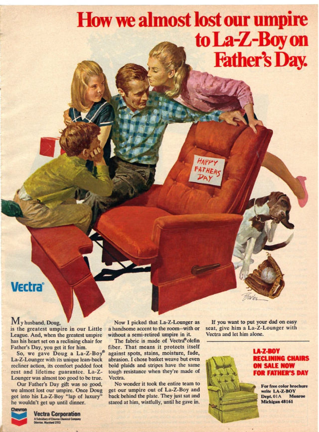 Beautiful Vintage Ads of La-Z-Boy Recliners from the 1970s Vintage Ads