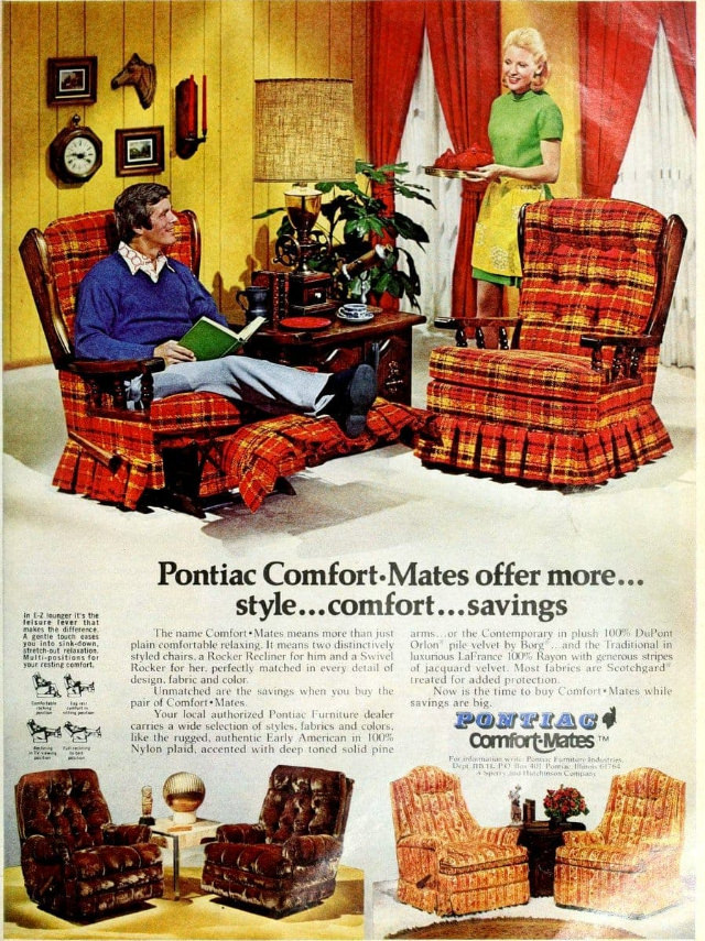 #17 Beautiful Vintage Ads of La-Z-Boy Recliners from the 1970s #17 Vintage Ads