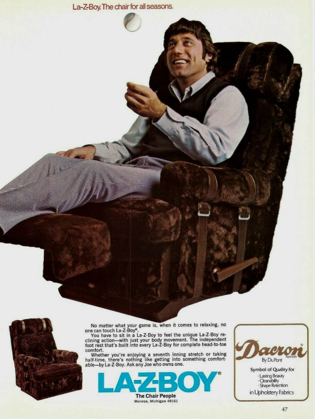 Beautiful Vintage Ads of La-Z-Boy Recliners from the 1970s Vintage Ads