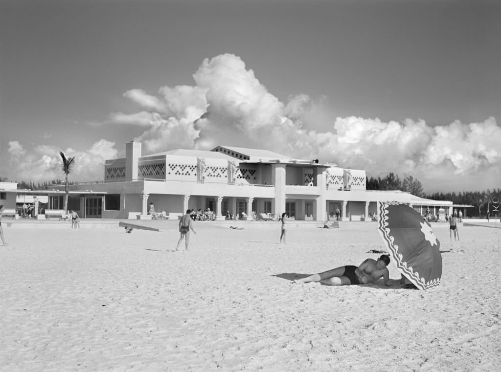 #108 Lido Beach Casino, Sarasota, Florida, January 1941